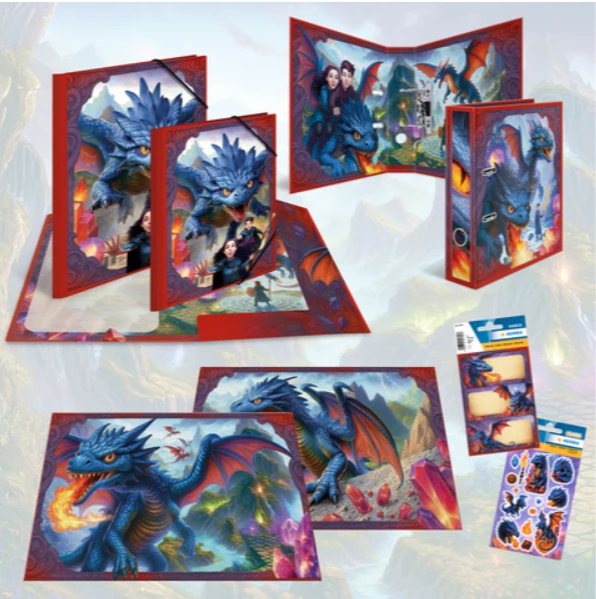 HERMA Dragon stūru elastīgā mape A3