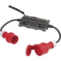 VOLTCRAFT Mērīšanas adapters CEE kontaktdakša uz