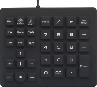 Renkforce USB ciparu tastatūra ar trackball