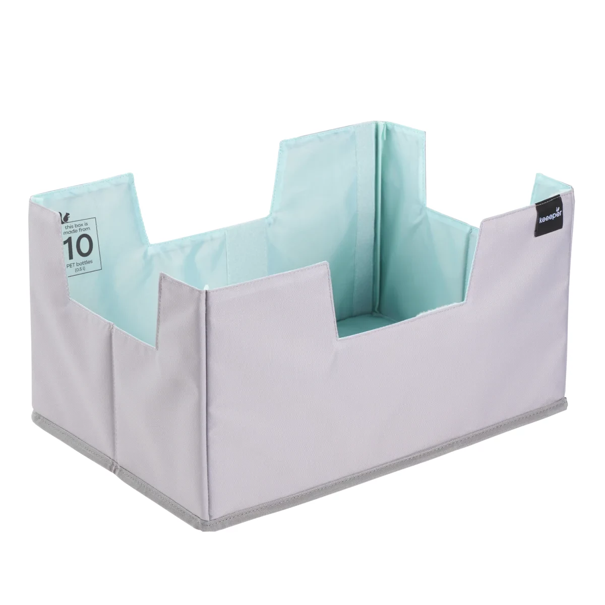 Keeeper nea XL iepirkumu organizators, pelēks/aquamarin