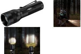 ANSMANN Adventure TA500BF LED lukturis, melns