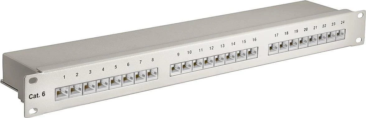 Wentronic Goobay CAT 6 24 portu