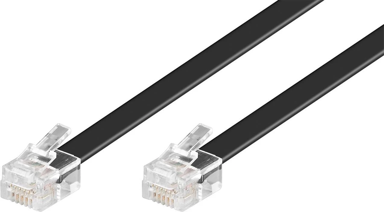 Wentronic Goobay RJ12 modulārais kabelis, 6P6C