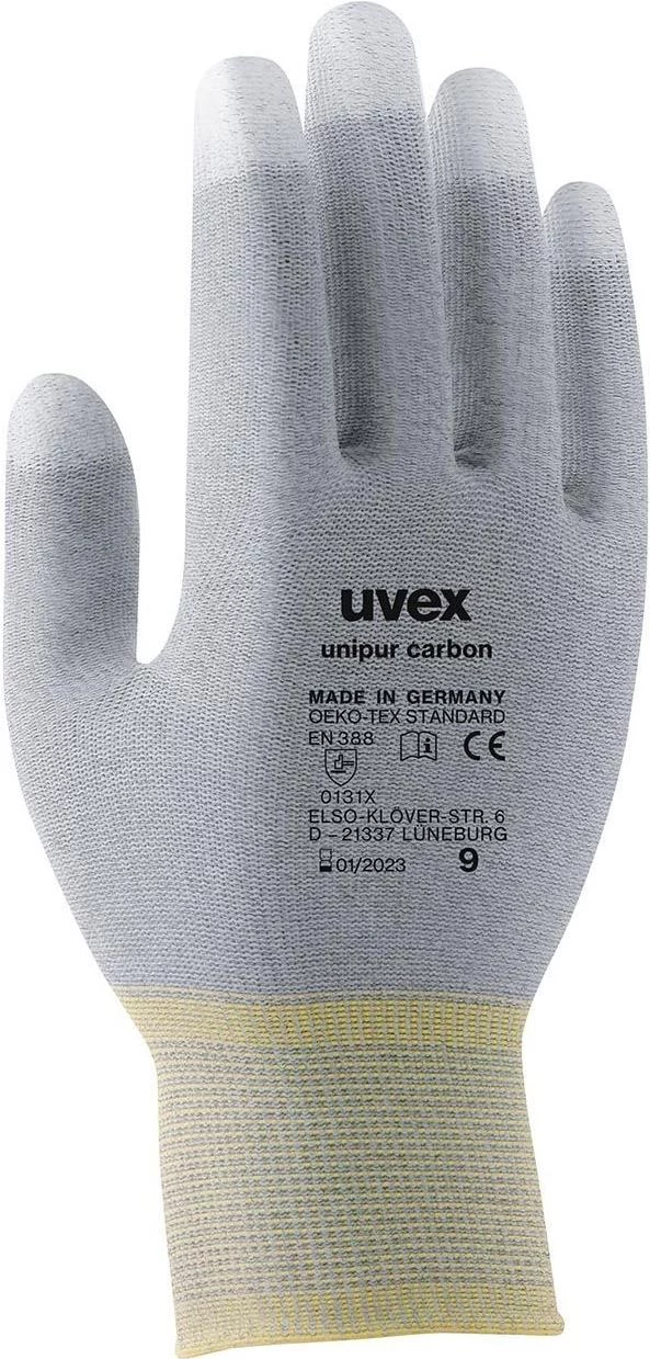 Uvex Unipur Carbon aizsargcimdi no neilona