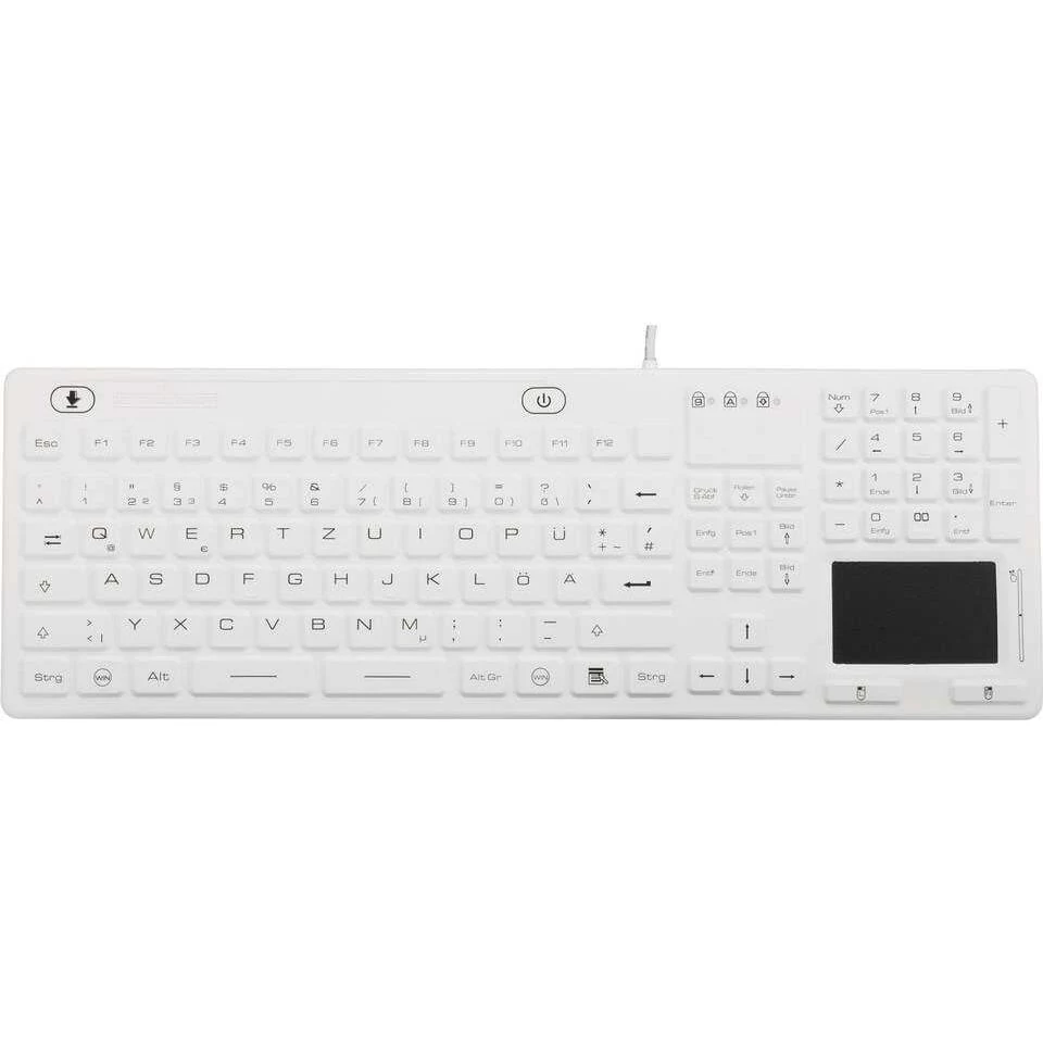Renkforce iM-IKB110-WH USB klaviatūra QWERTZ vācu