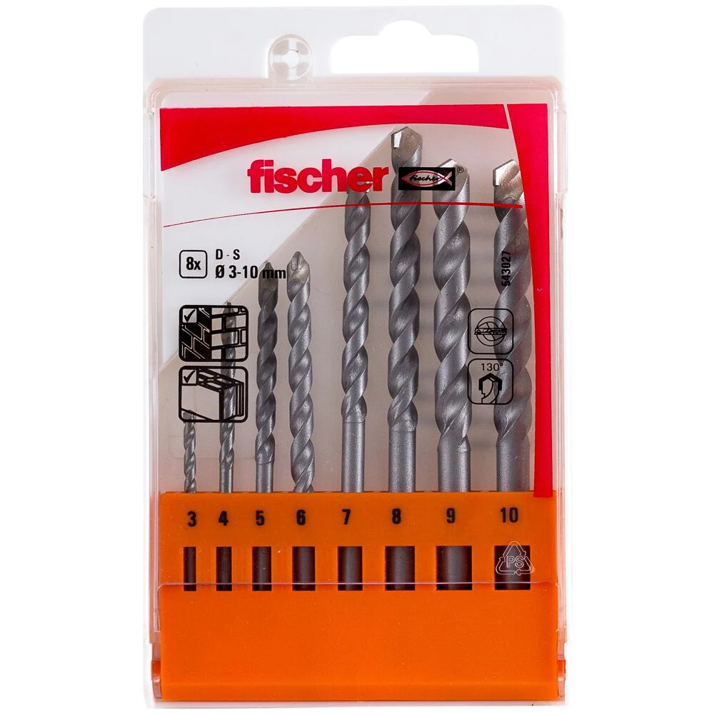 Fischer D-S 543027 akmens spirālurbju komplekts
