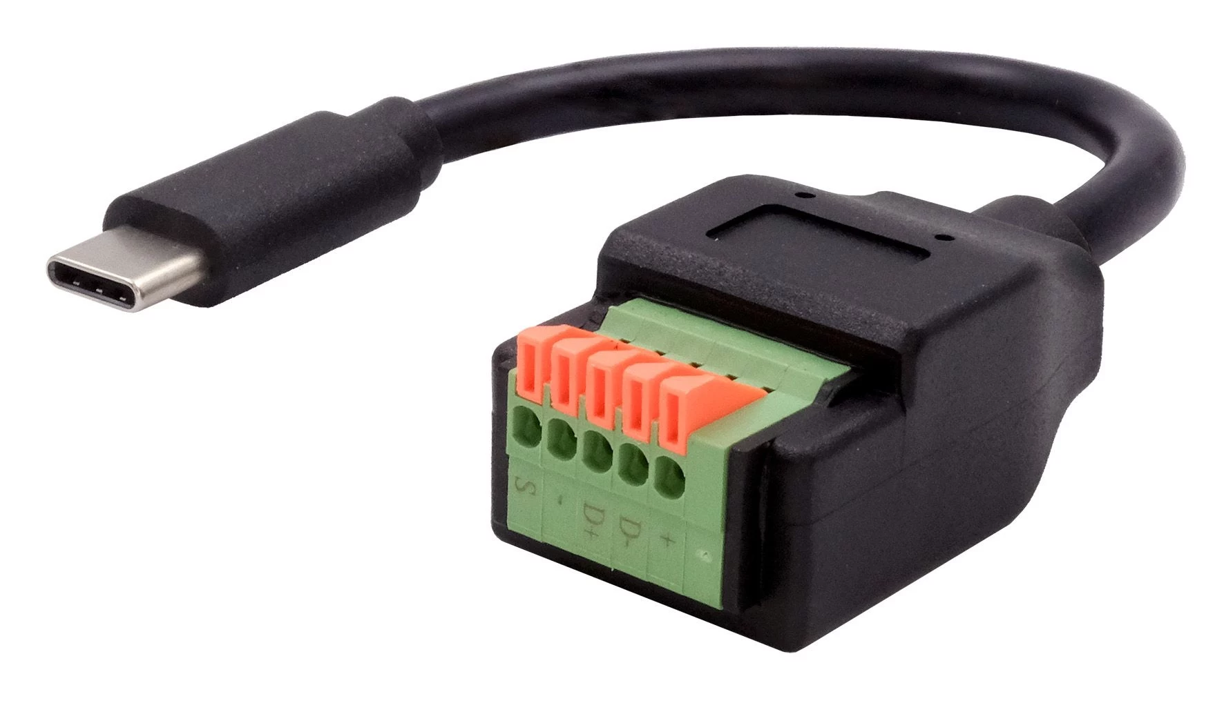 EXSYS USB-C vīriešu uz 5-pinu spaiļu