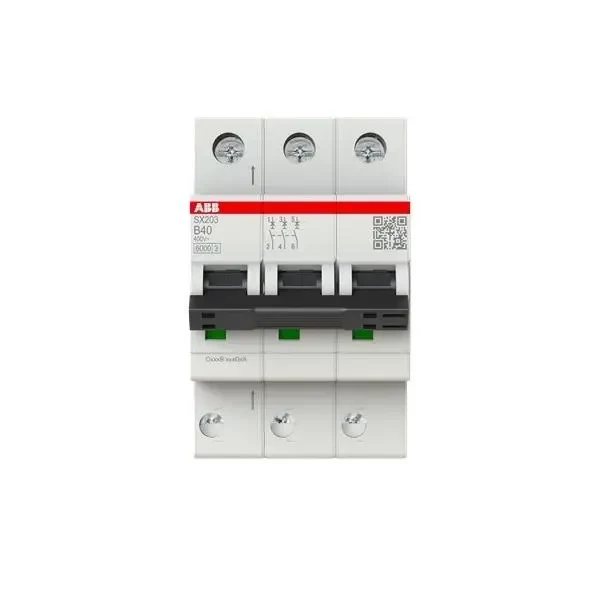 ABB SX203-B40 3-polīgais automātiskais slēdzis, B
