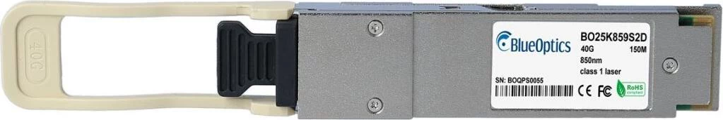 BlueOptics BO25K859S2D QSFP+ 40GBASE-SR4 optiskais transiveris