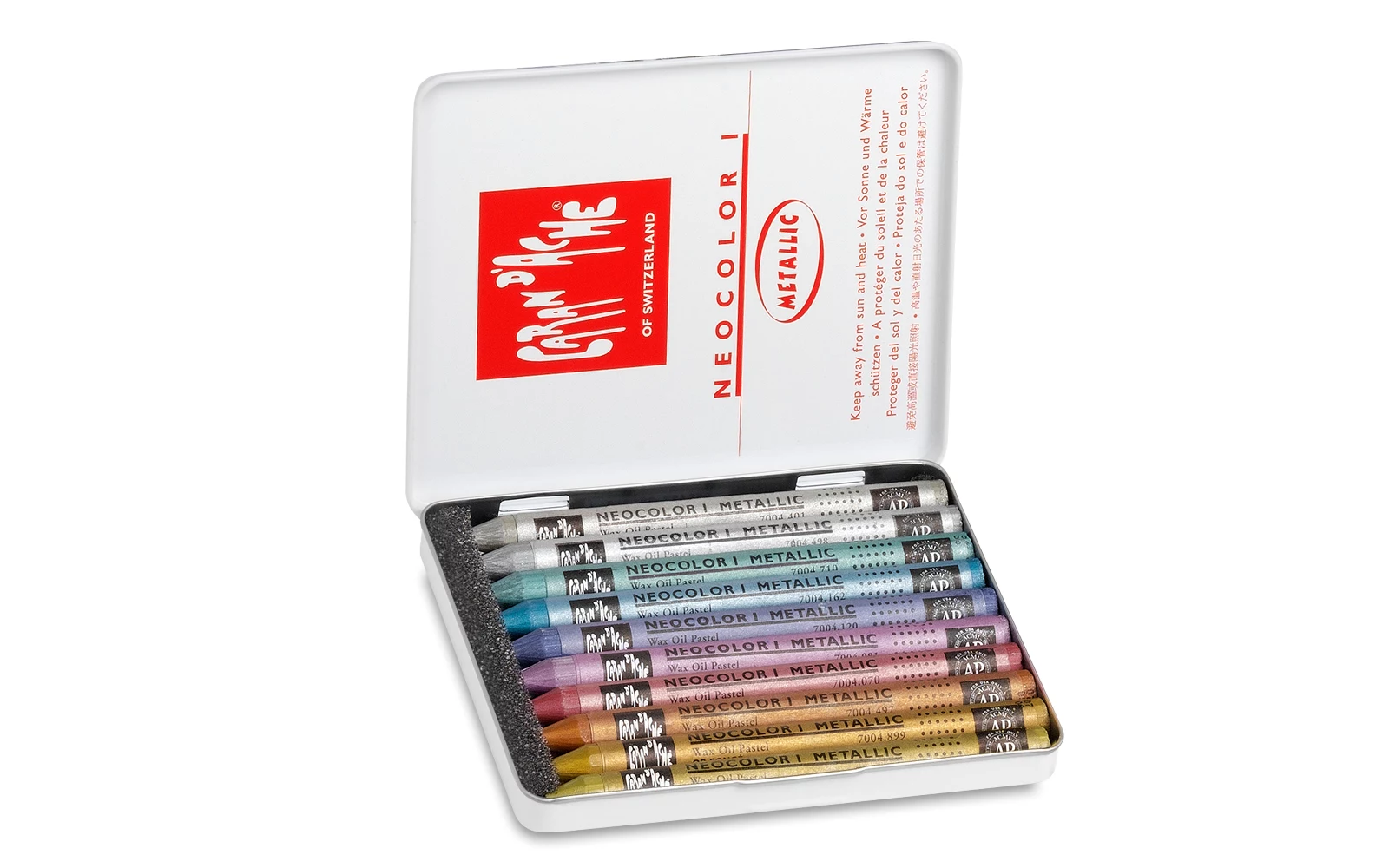 Caran d`Ache Neocolor I Metallic vaska