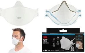 3M Aura 9320+ FFP2 respirators bez