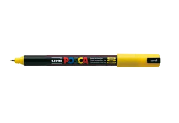 POSCA PC-1MR krāsas marķieris dzeltens 0