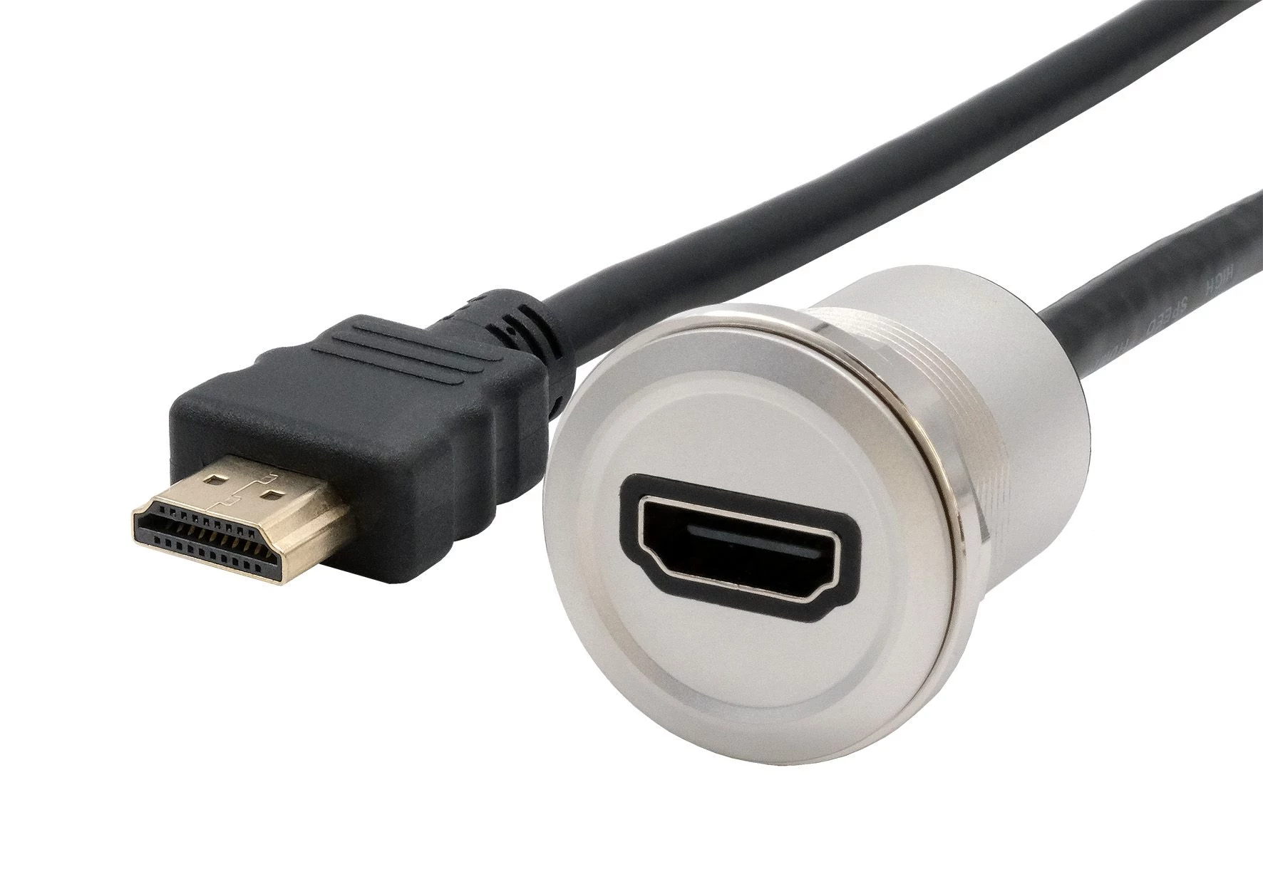 EXSYS EX-49180 metāla panelī montējams HDMI