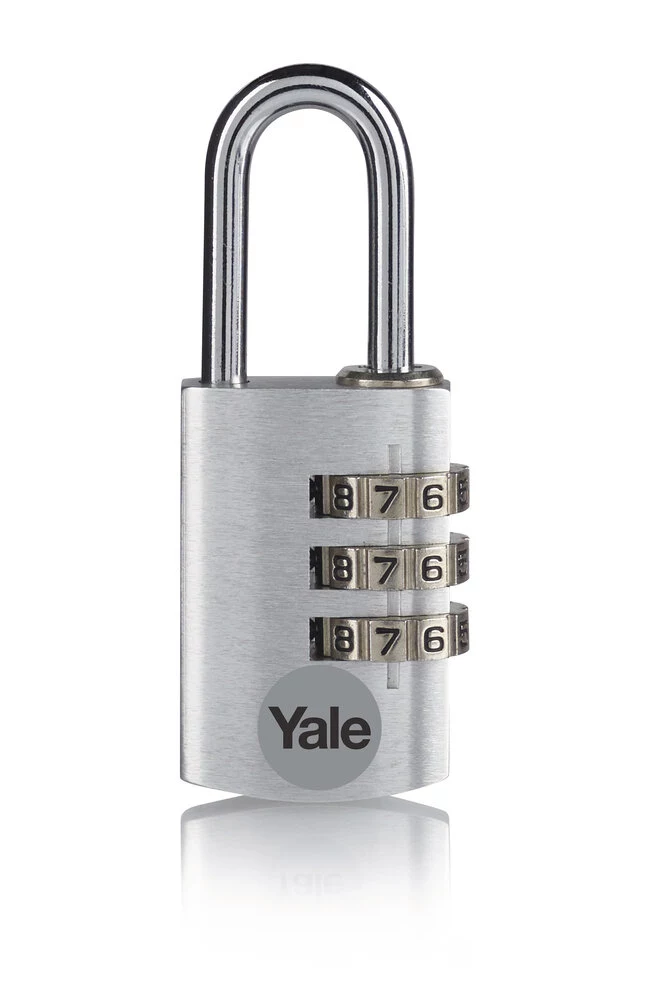Yale YE3CB/38/131/1/S 38mm sudraba kombinācijas piekaramā