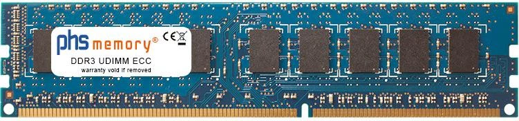 PHS-memory 8GB DDR3 1600MHz ECC UDIMM