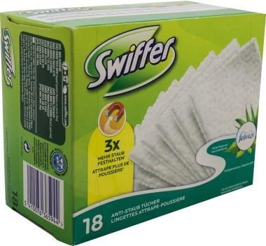 Swiffer Dry Sweeping Cloths papildināšanas komplekts