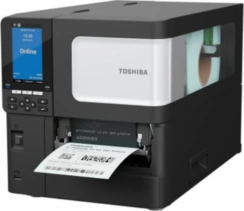 Toshiba BX410T-GS02-QM-S industriālais svītrkodu printeris, 203