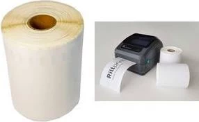 RILLPRINT 57 x 32 mm baltas