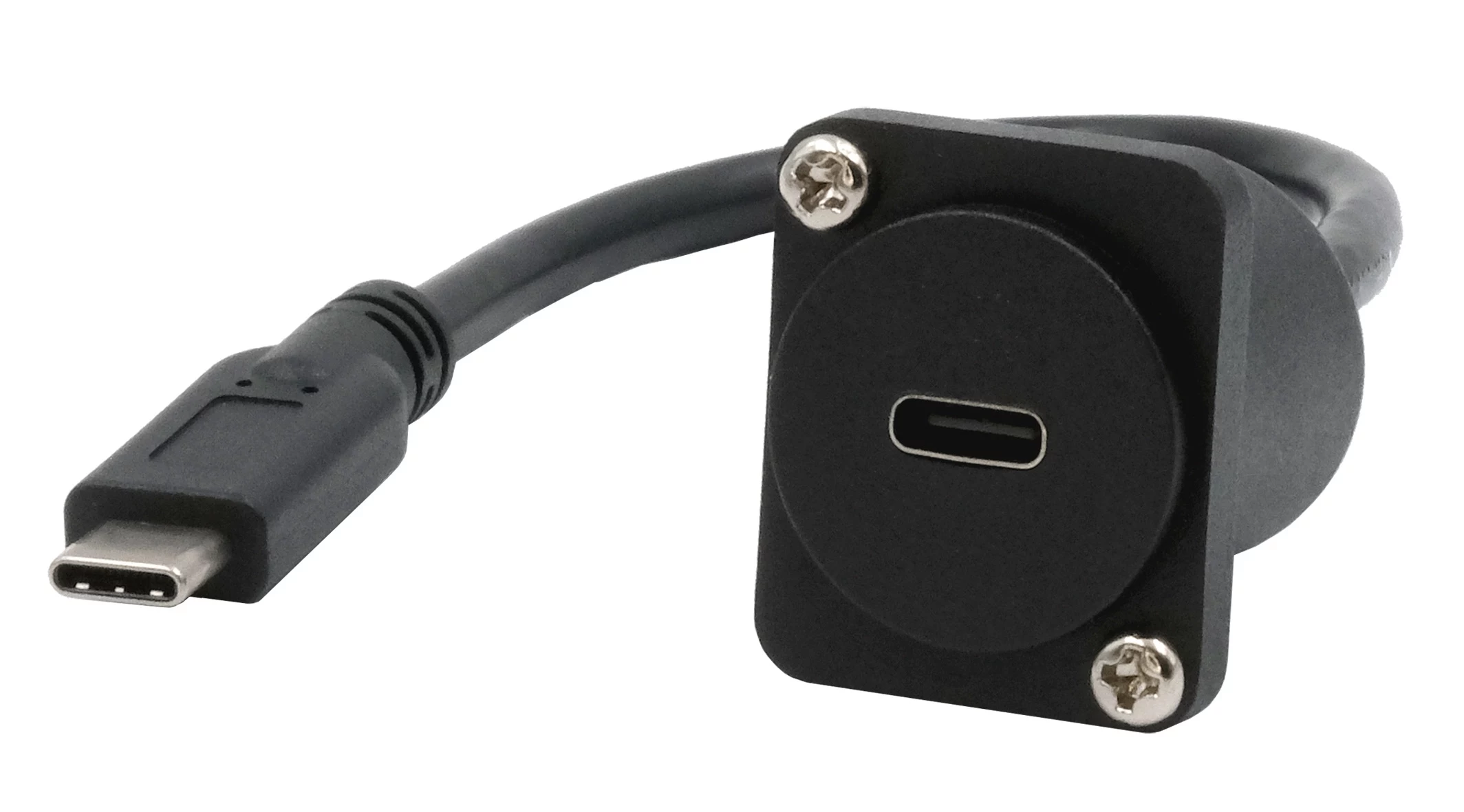 EXSYS EX-49166 D-Type USB-C sieviešu uz