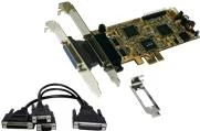 EXSYS EX-44344 2S/2P PCI-Express Multi I/O