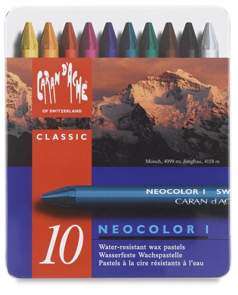 Caran d`Ache Neocolor I vaska pastelis