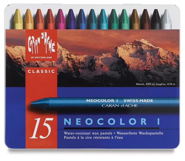 Caran d`Ache Neocolor I vaska pastelis