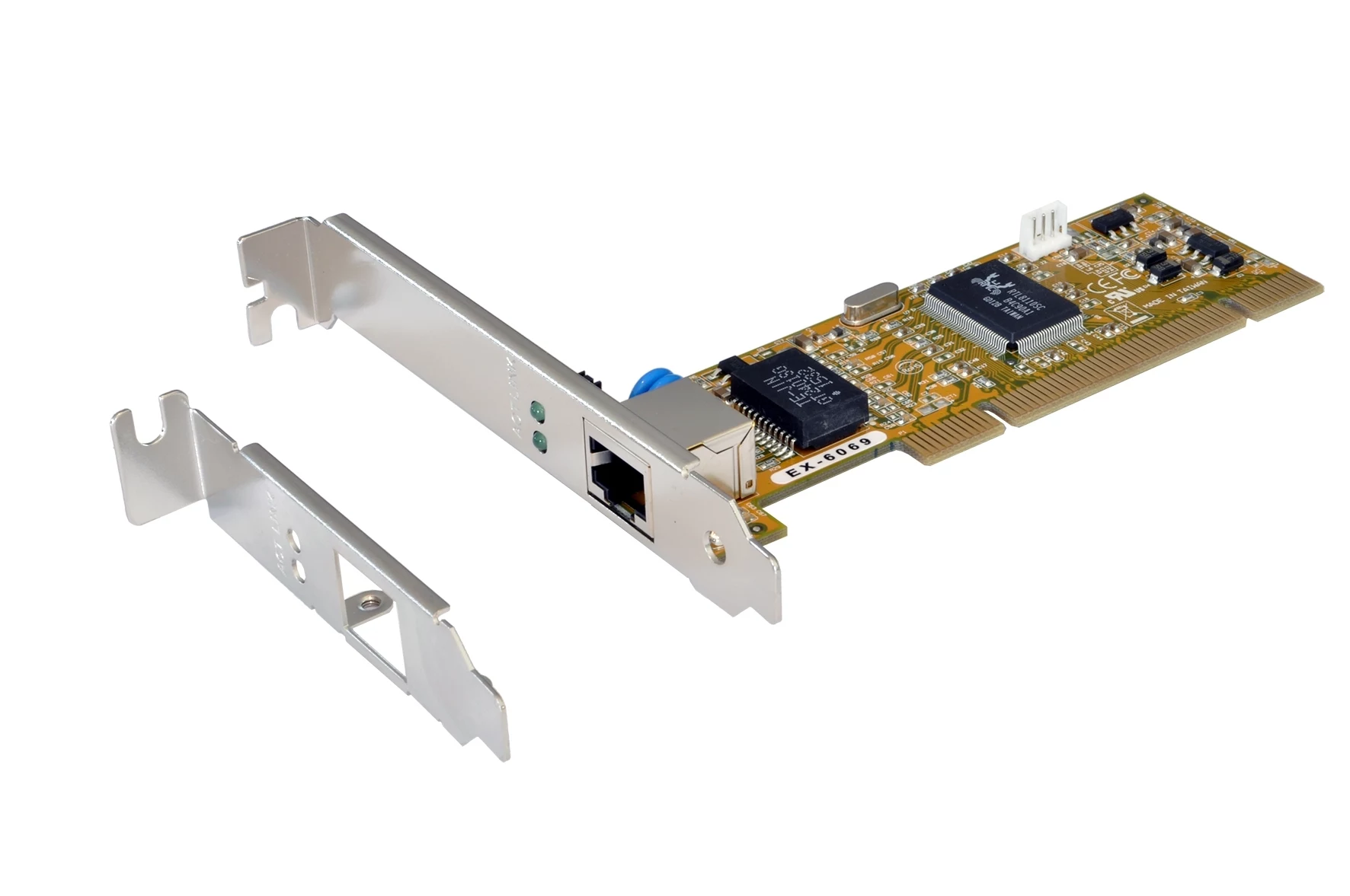 EXSYS PCI Gigabit Ethernet tīkla karte