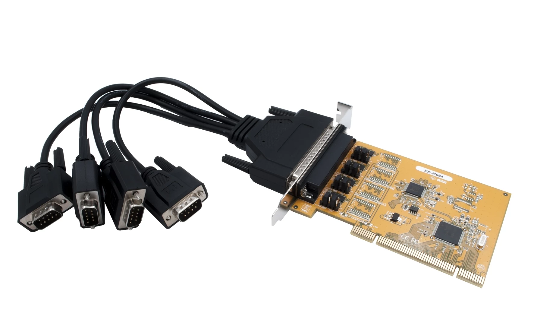 EXSYS 4-portu RS-232 PCI sērijas karte