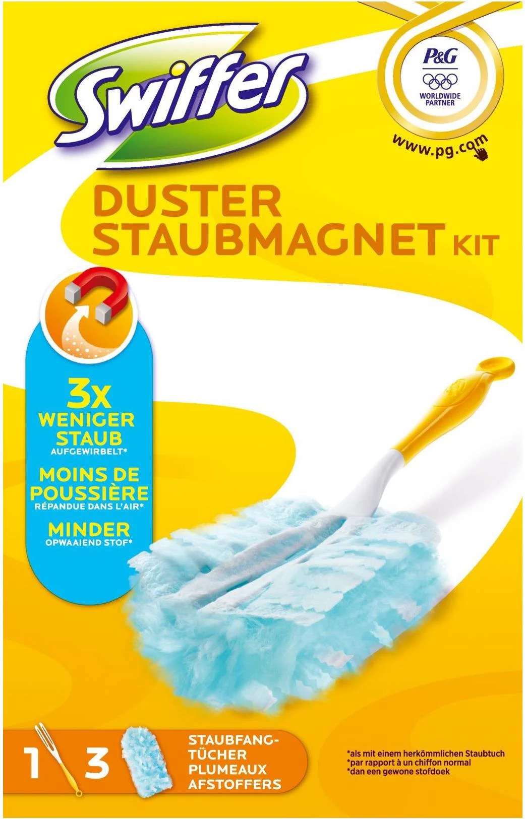 Swiffer Staubmagnet Olympia sākuma komplekts –