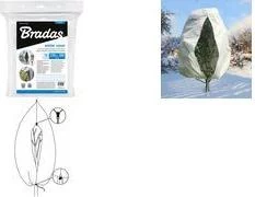 Bradas ziemas aizsargpārvalks augiem, 760 mm