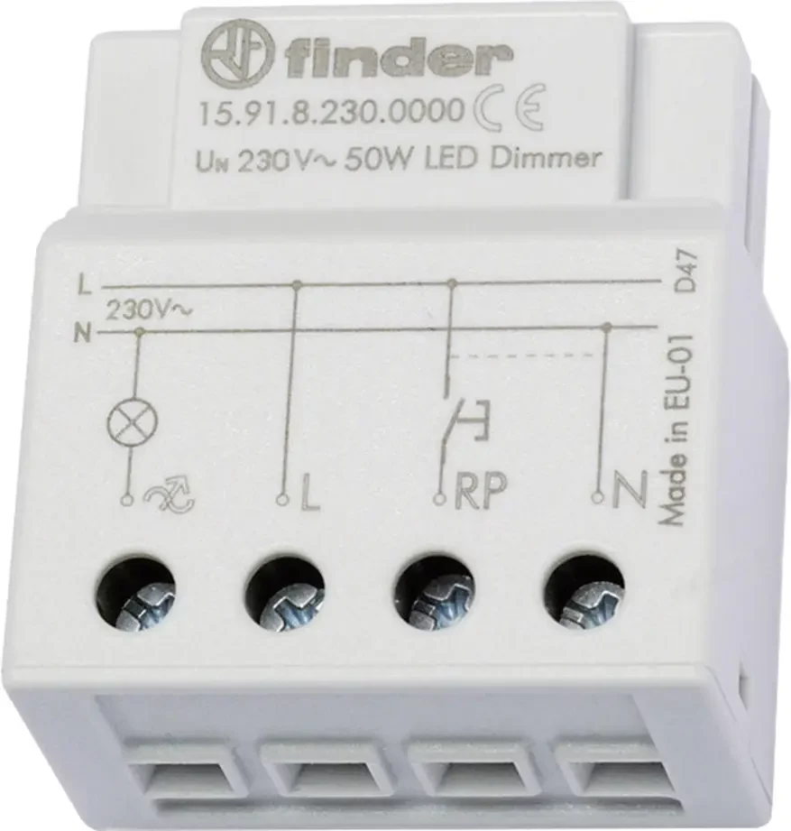 Finder elektroniskais dimmeris 230V AC Max