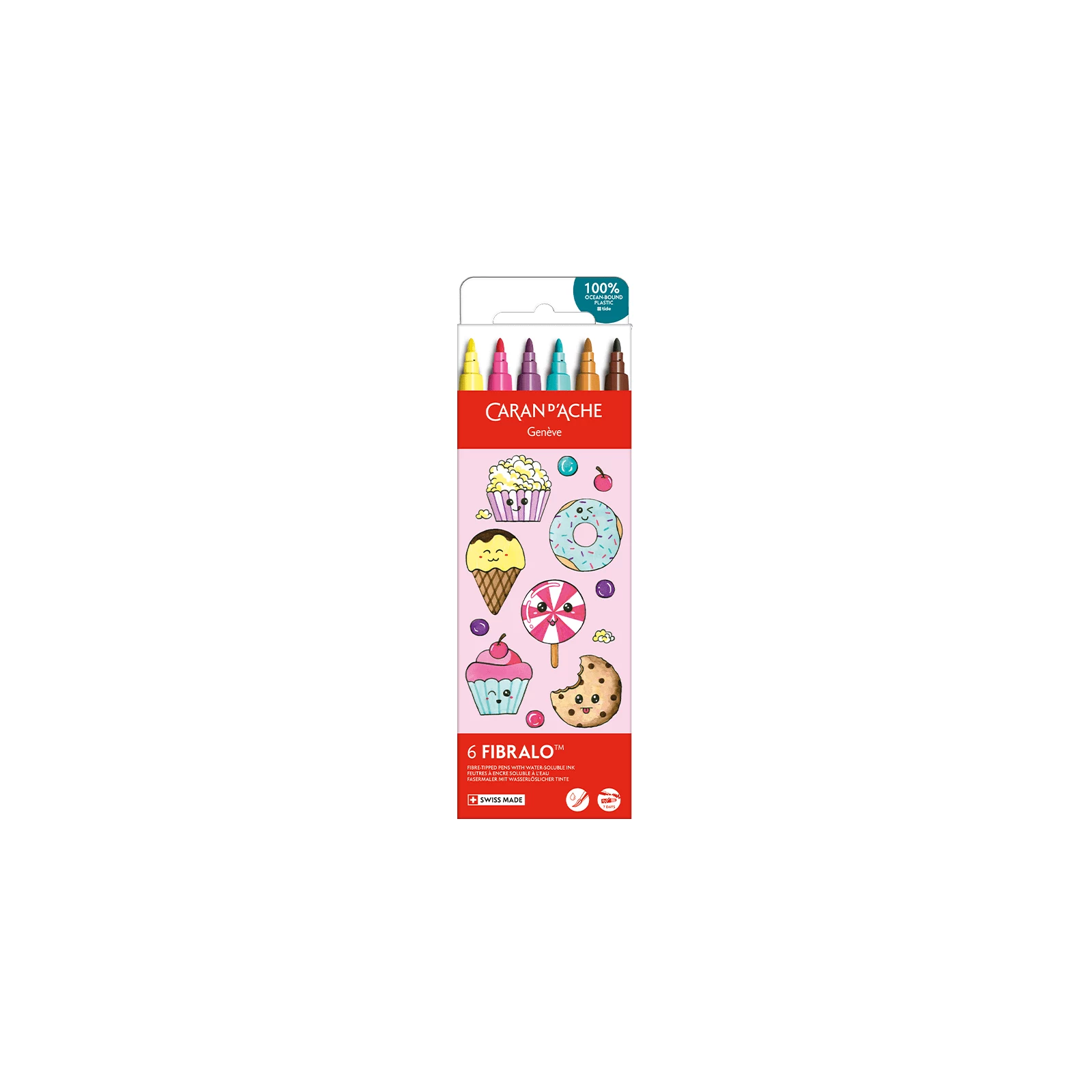 CARAN D`ACHE Fibralo Kawaii Candy flomāsteri
