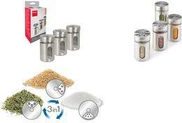 Metaltex Shake Line garšvielu trauciņu komplekts