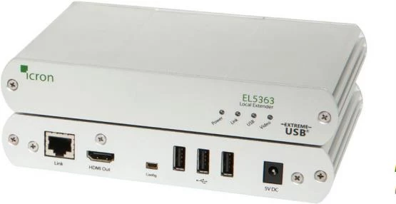 Icron EL5363 KVM pagarinātājs 4K30 HDMI