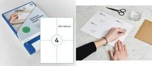 RILLPRINT R88920 Universālās uzlīmes 105 x