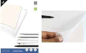 KANGARO K-770301 caurspīdīga papīra bloks DIN
