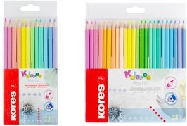 Kores Kolores Pastel trīsstūrveida krāsainie zīmuļi