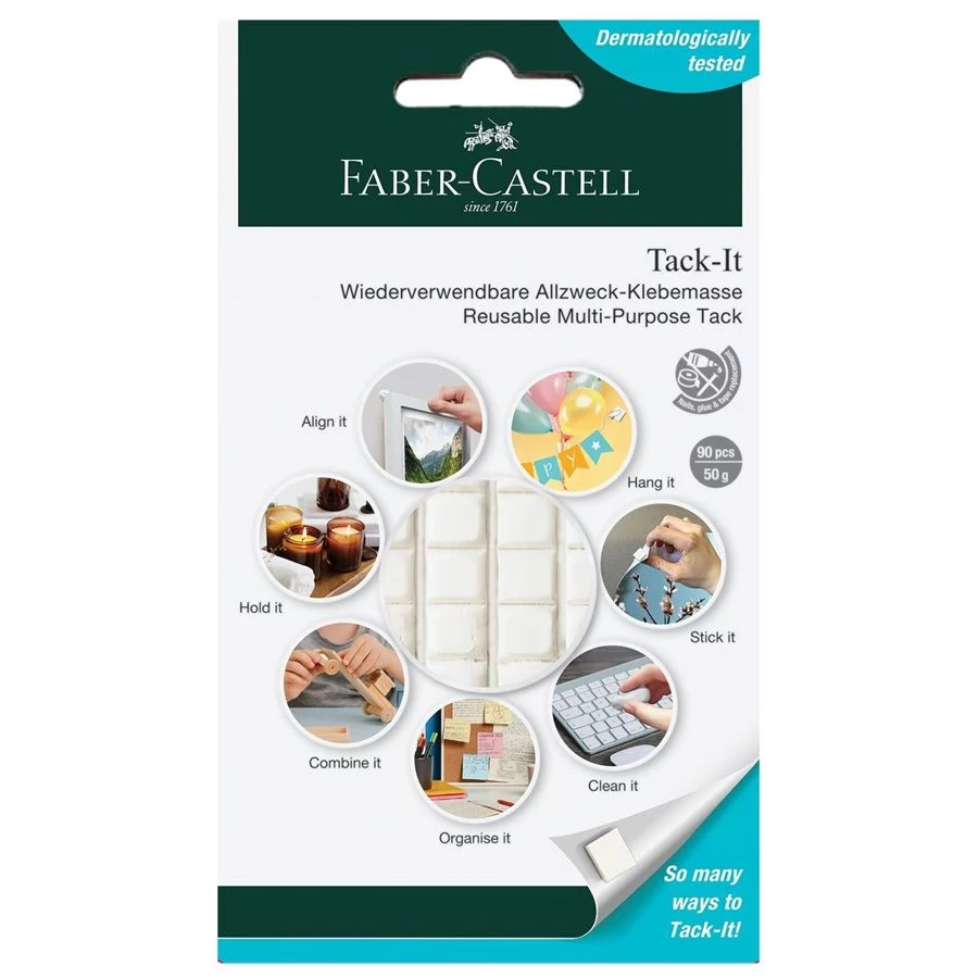 Faber-Castell Tack-It fiksējošā masa, noņemama un