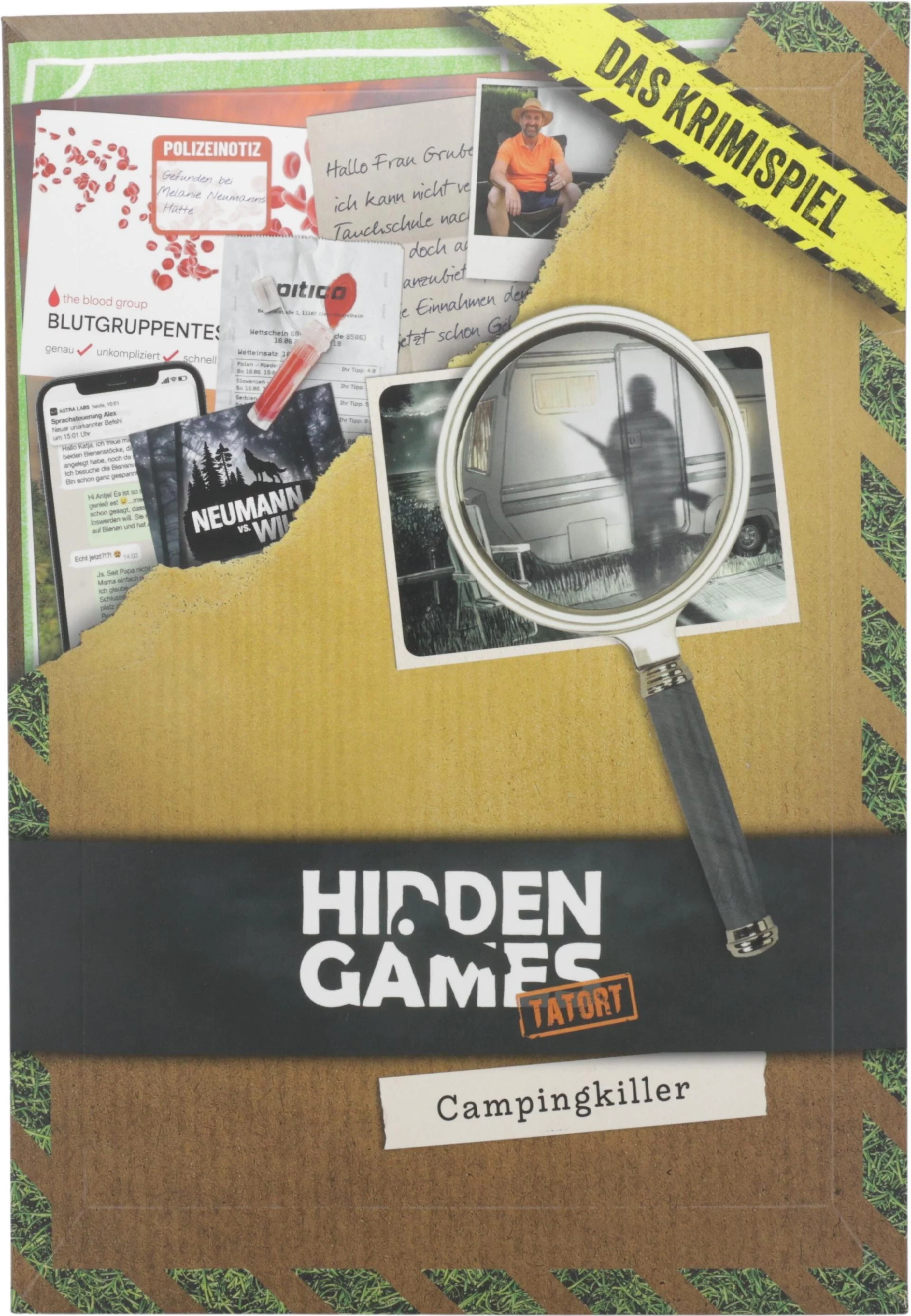 Hidden Games detektīvspēle "Campingkiller", izdevums