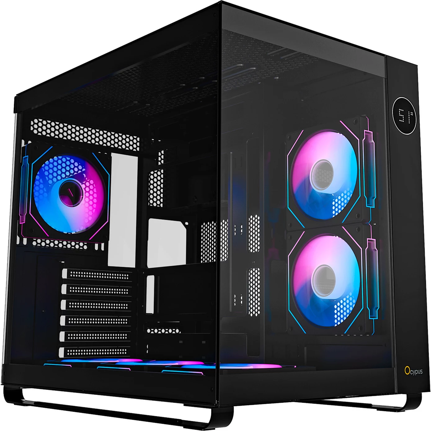 Ocypus Iota C70 ARGB melns mid-tower