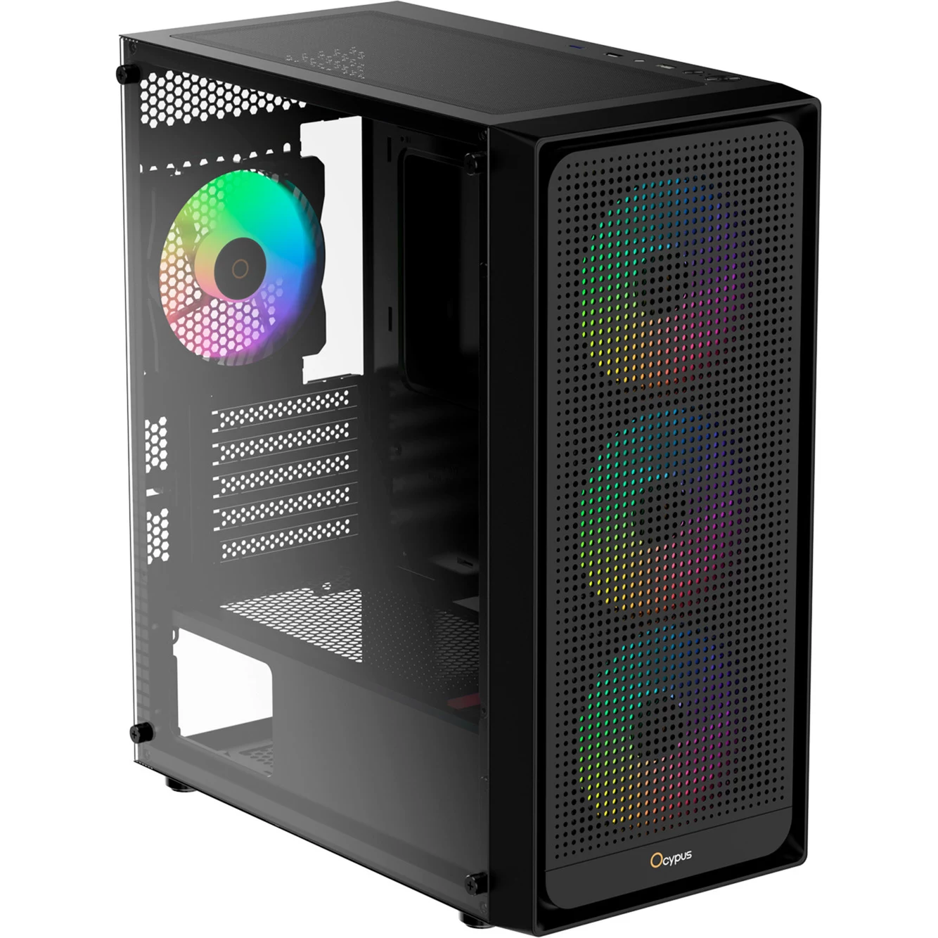 Ocypus Gamma C50 ARGB melns mid-tower