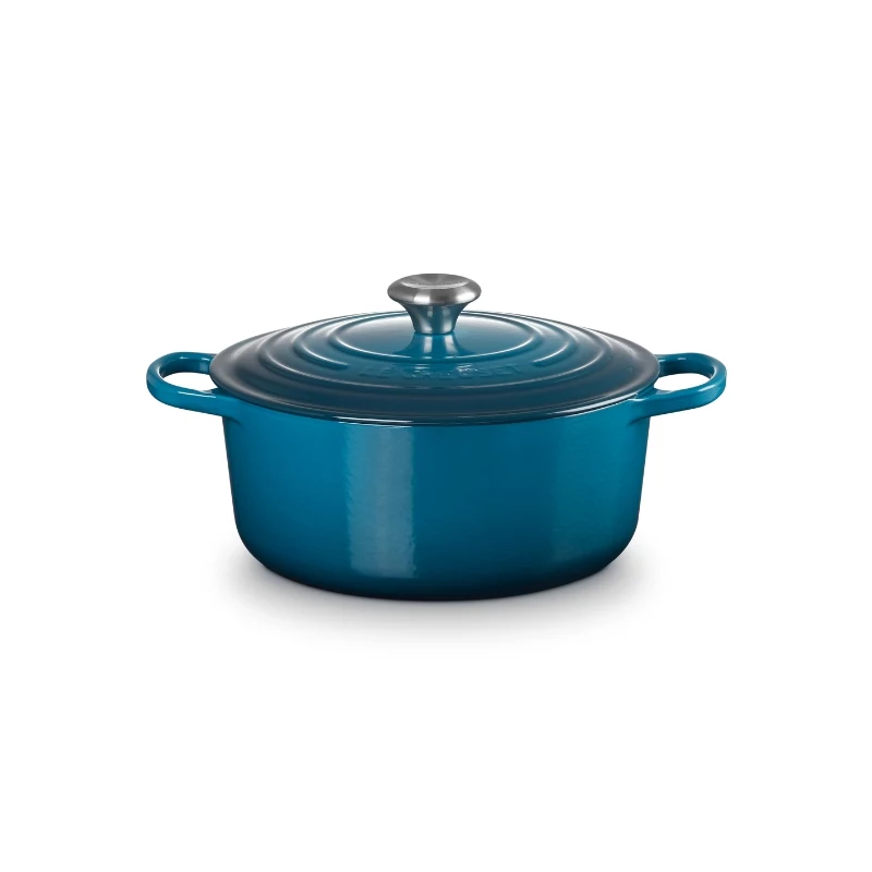 Le Creuset Signature apaļš čuguna kastrolis
