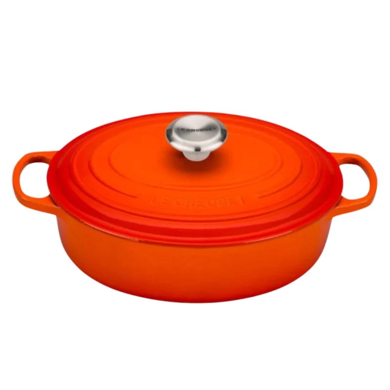 Le Creuset čuguna ovāla kastrolis 27cm