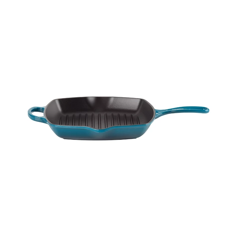 Le Creuset čuguna kvadrātveida grila panna