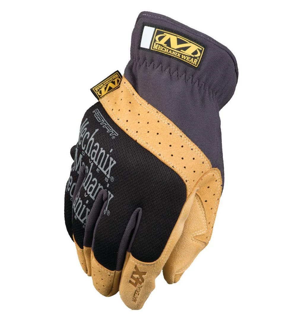 Mechanix Material4X FastFit darba cimdi, melni
