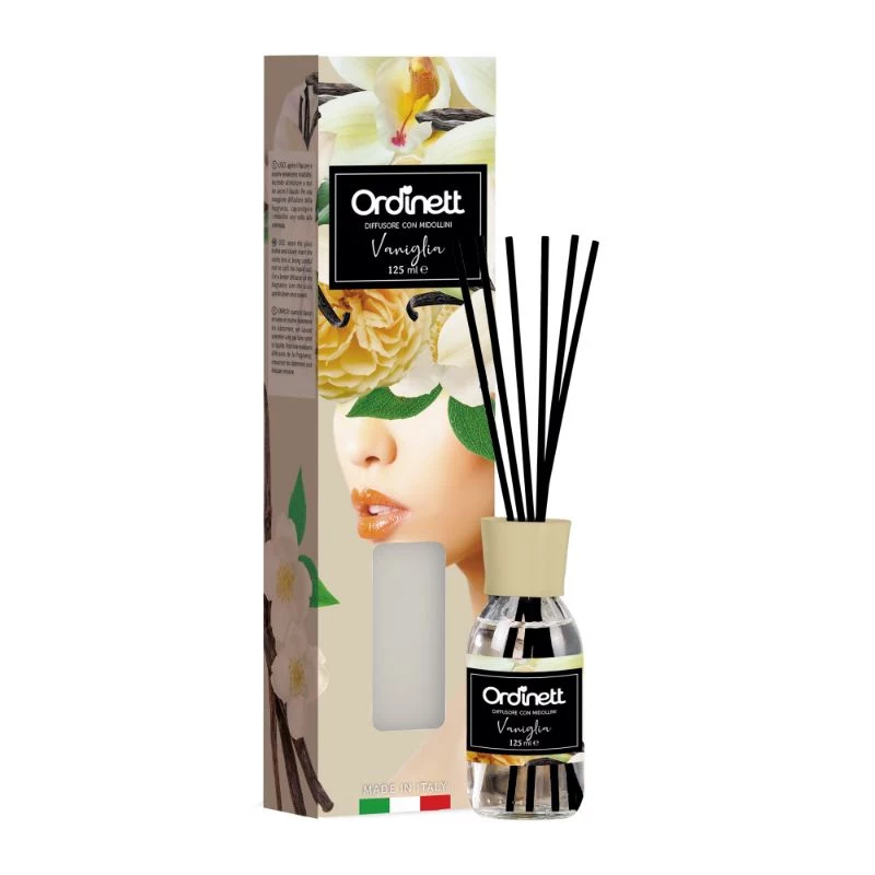 ORDINETT aromātisko kociņu difuzors 125ml vaniļas
