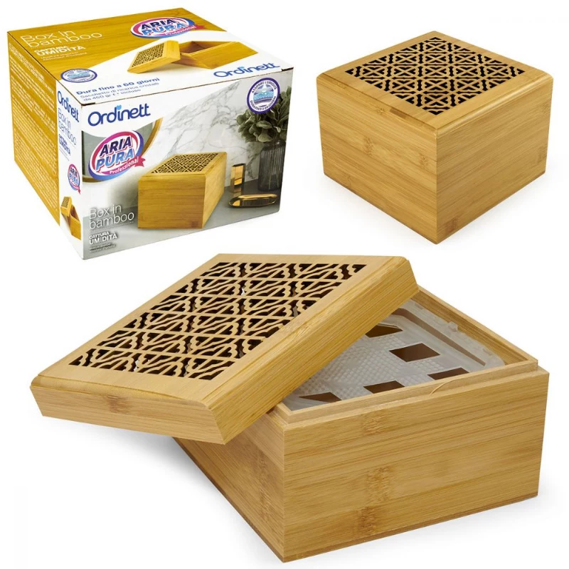 ORDINETT mitruma absorbētājs Bamboo Crystal uzpilde