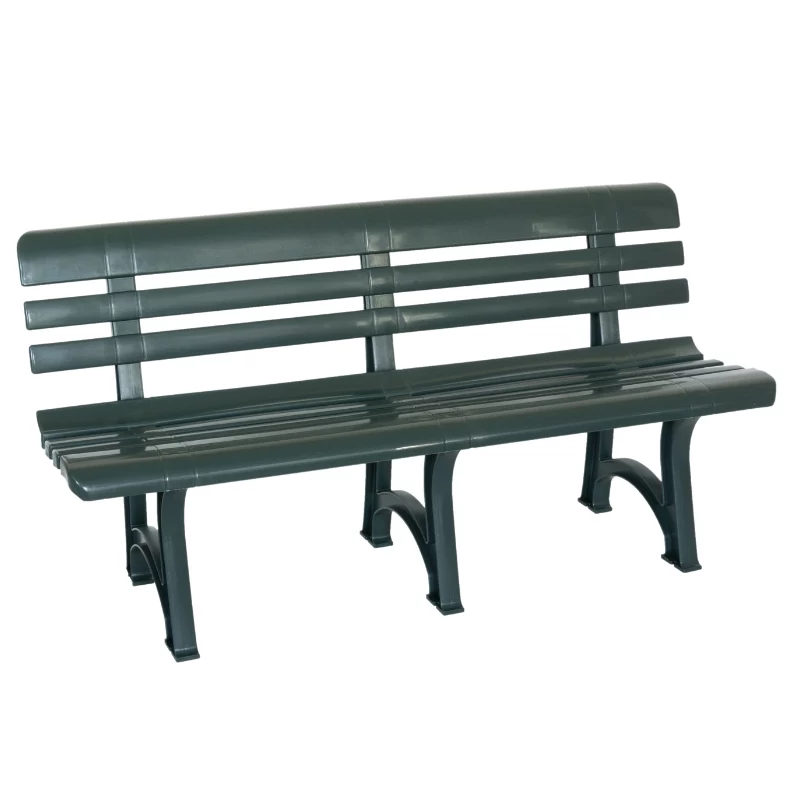 BICA dārza sols Olimpia 150x53x77cm zaļš