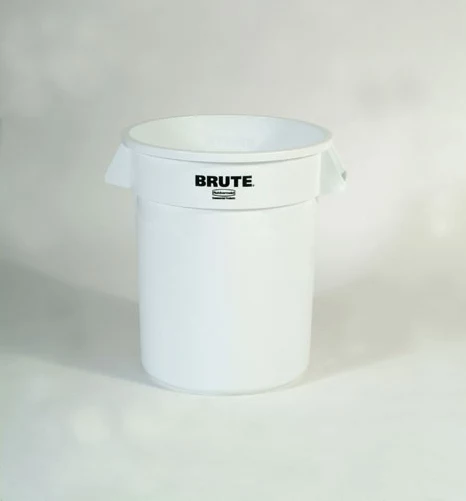 Rubbermaid BRUTE 75,7L balts apaļš