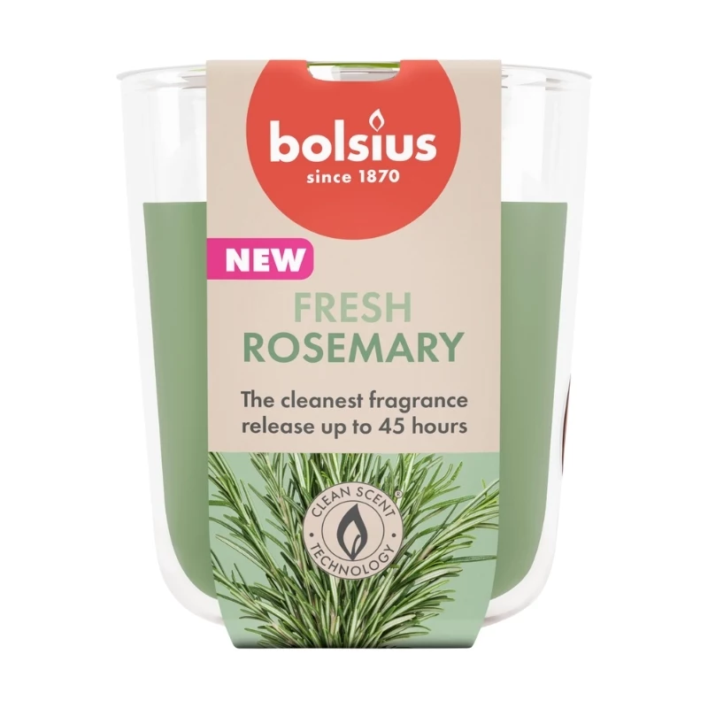 BOLSIUS True Scents rozmarīna smaržas svece